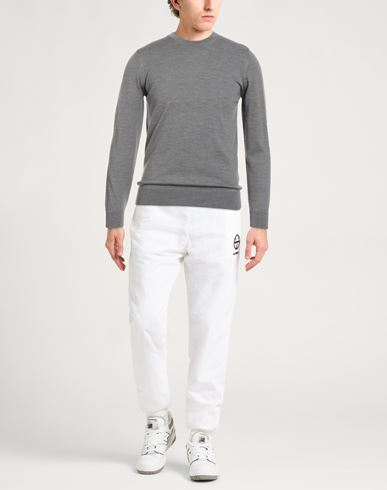 Man Sweater Grey Size 38 Merino Wool