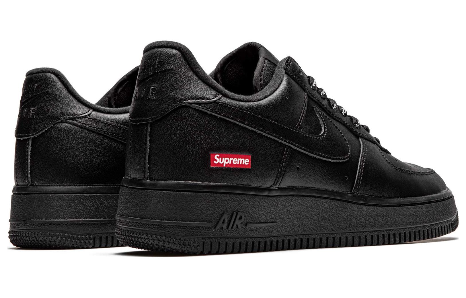 X Supreme Air Force 1 Low 'Box Logo - Black'