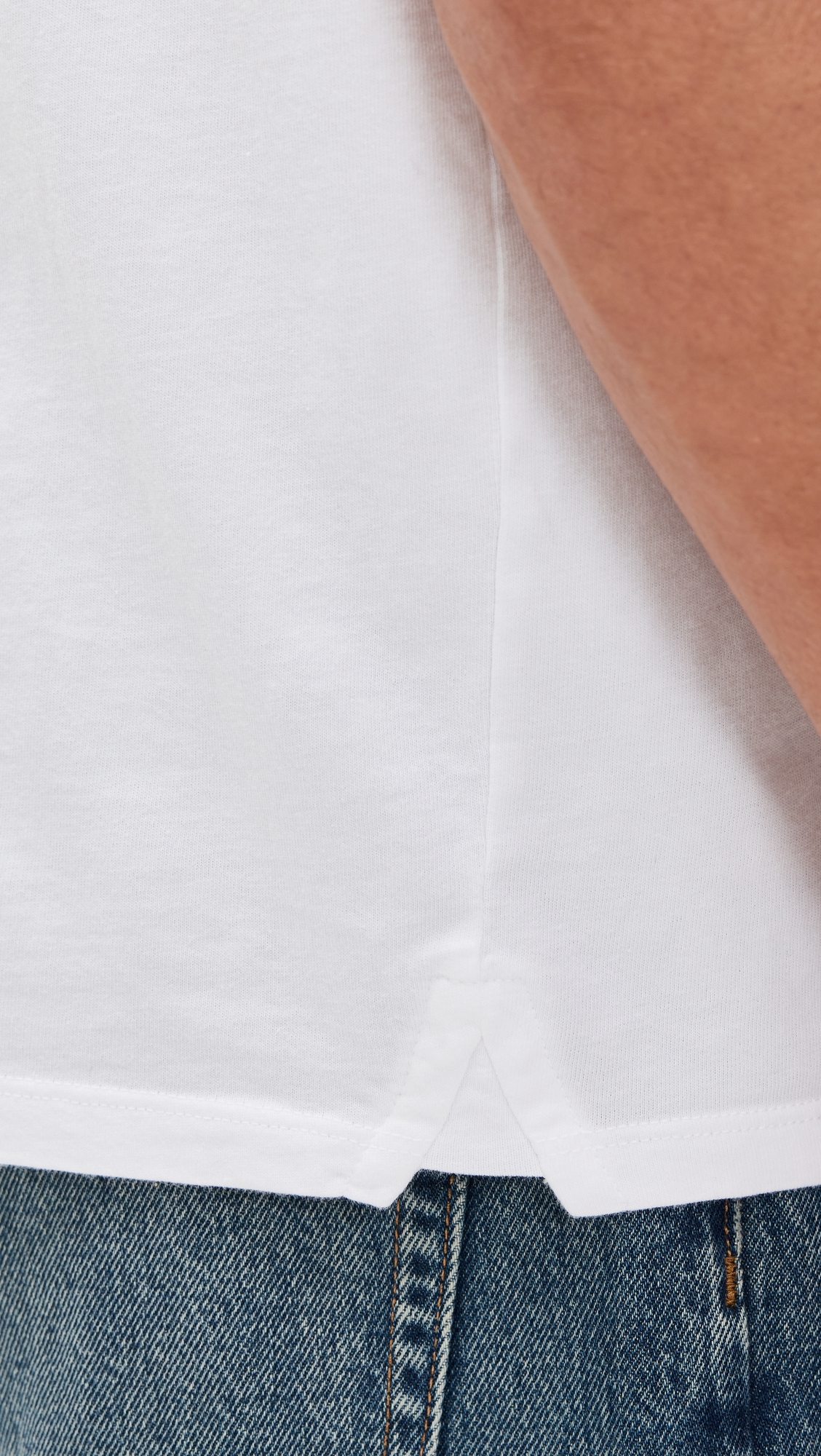 Garment Dye Short Sleeve Crew Tee Optic White