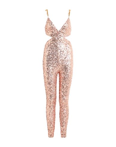 Woman Jumpsuit Blush Size 4 Polyester, Elastane