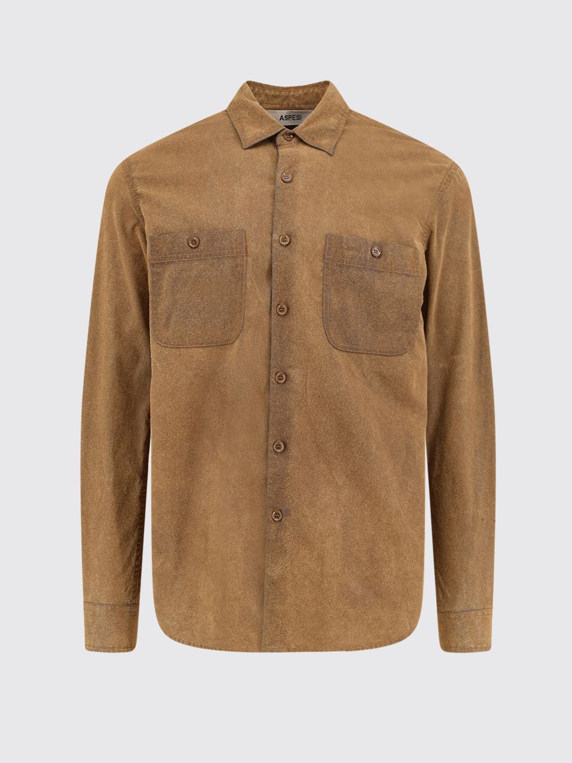 Shirt Men color Brown