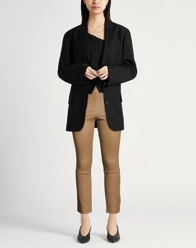 Woman Pants Light brown Size 6 Lambskin