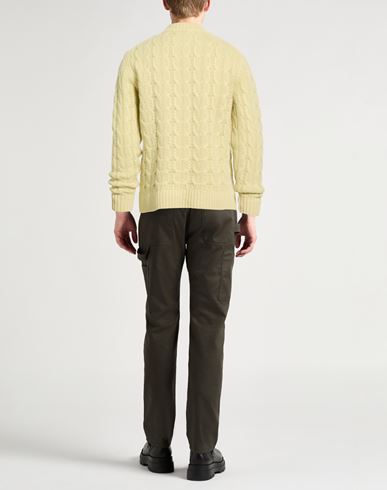 Lab Man Sweater Lime green Size M Merino Wool