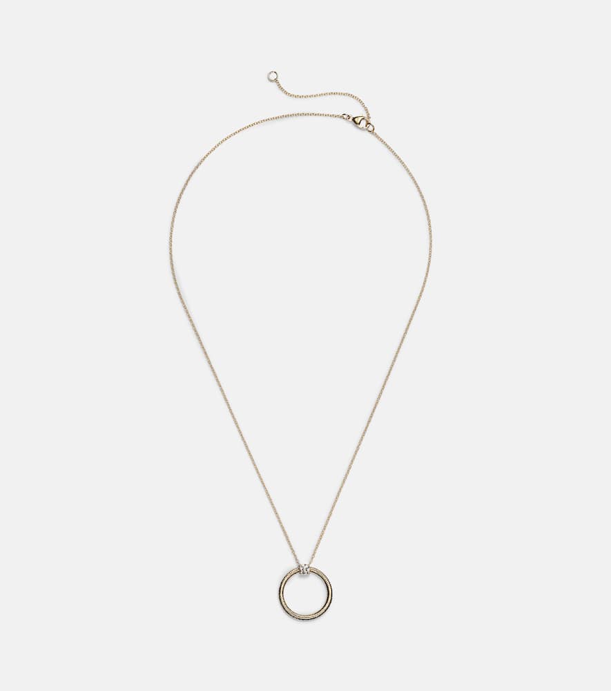 Prince 14kt gold necklace with diamonds