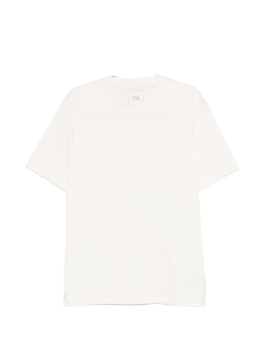Y-3 - short sleeve crew neck logo t-shirt