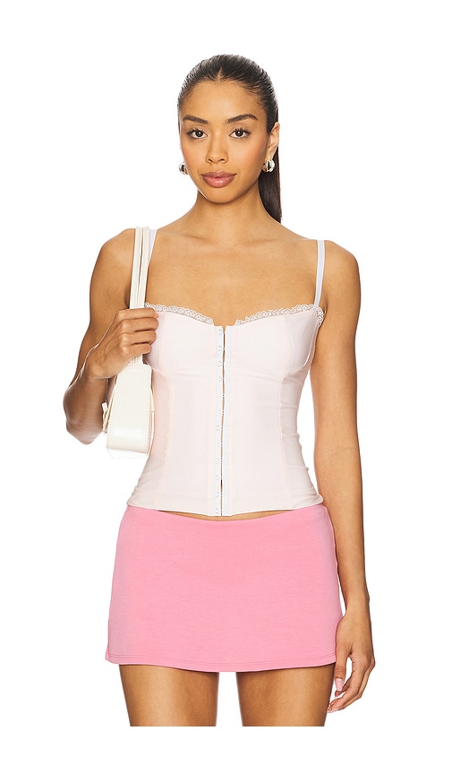 Bella Venice KORSETT CAROLINE in Blush. Größe XL. Also in L