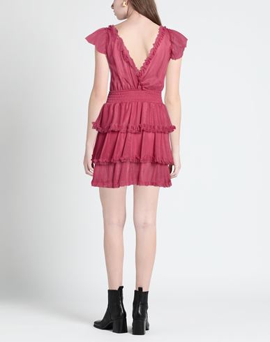 Soallure Woman Mini dress Mauve Size 6 Polyamide