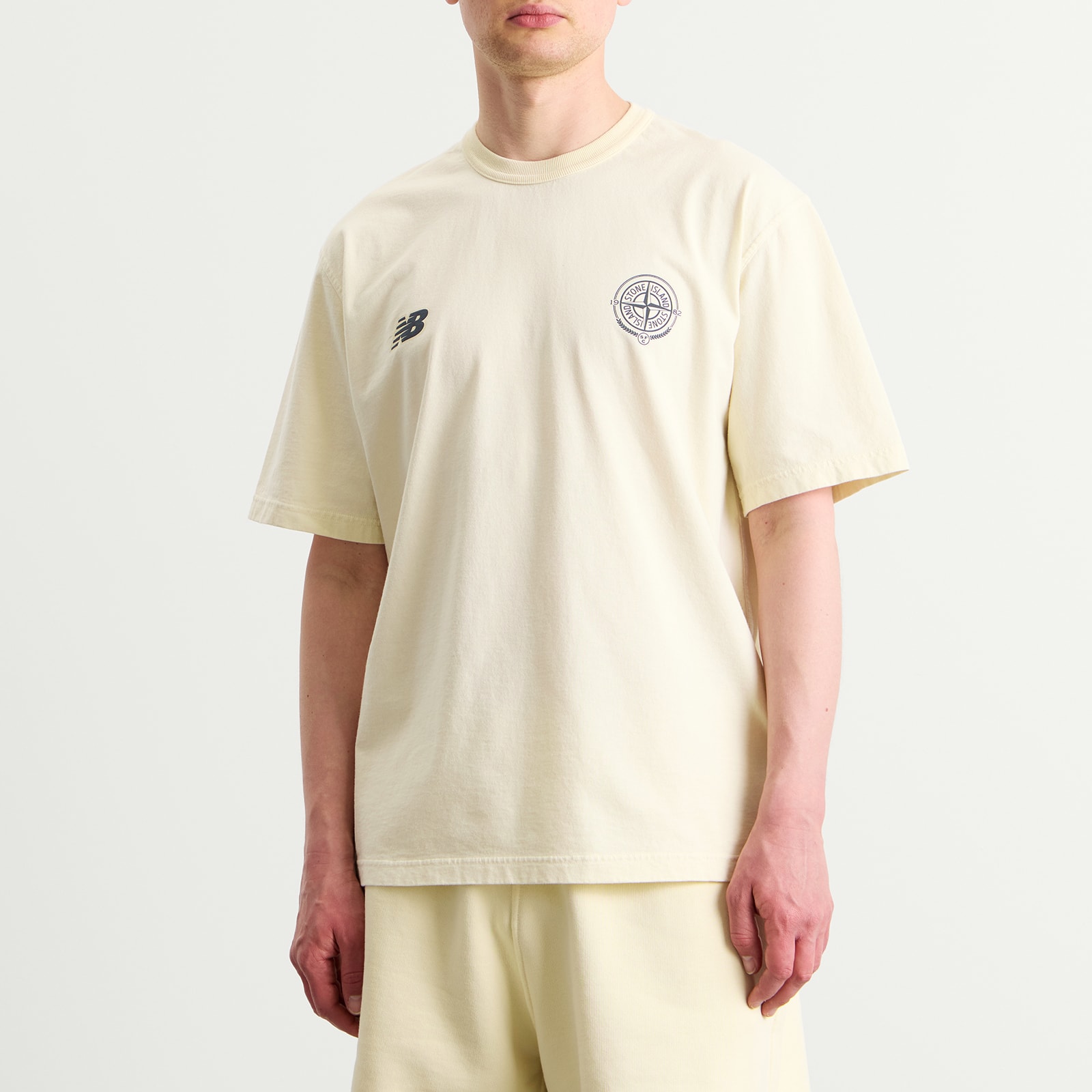 Men's x New Balance T-Shirt in Ivory