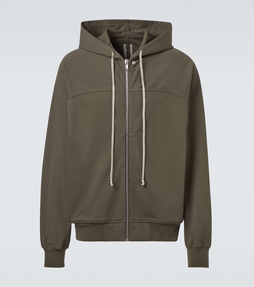 Cotton jersey hoodie