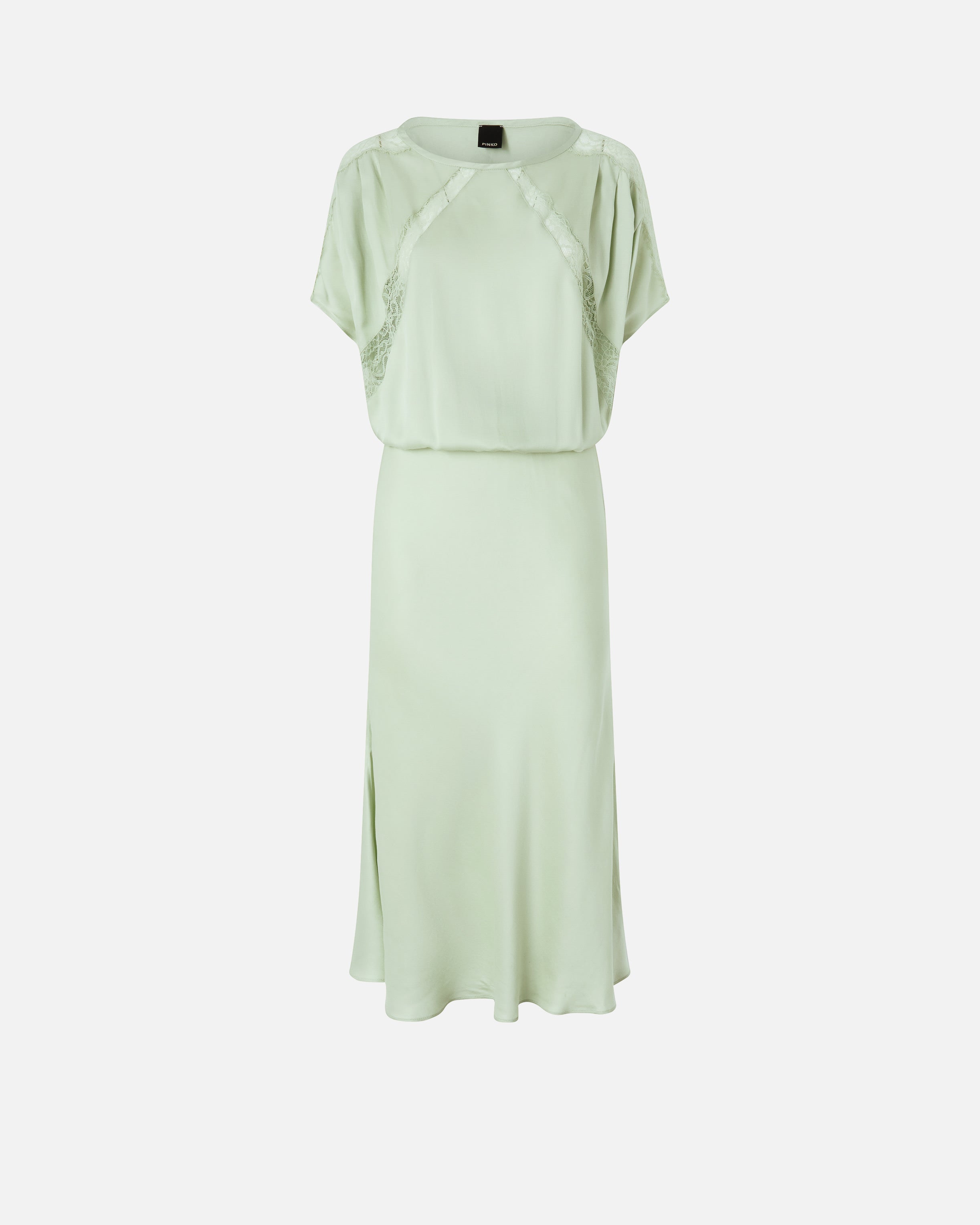 Midi dress with lace details - 46