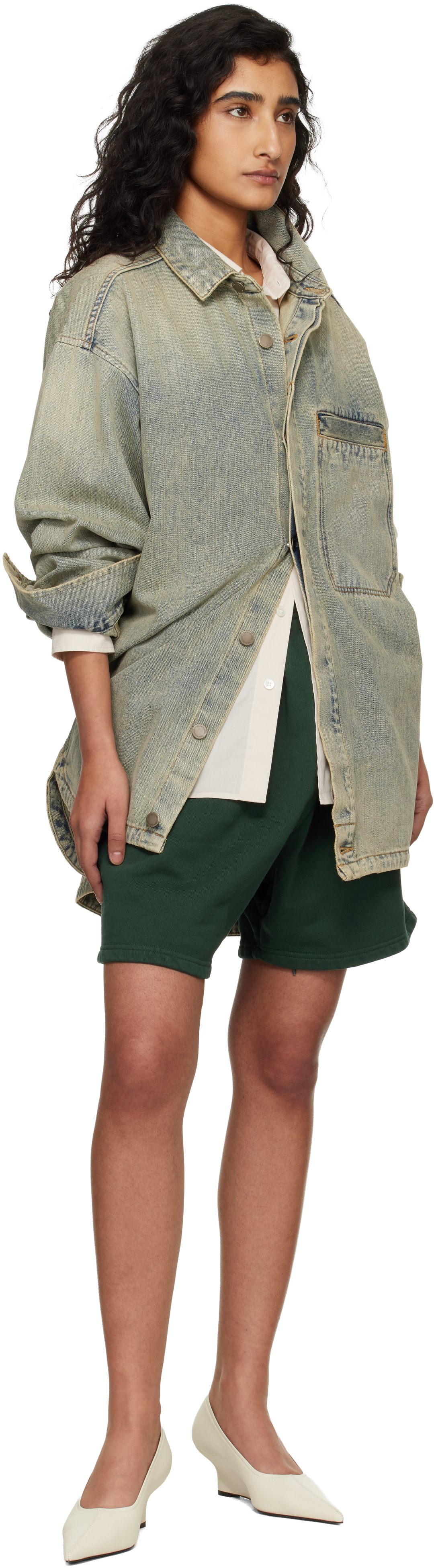 Green Standard Sweat Shorts