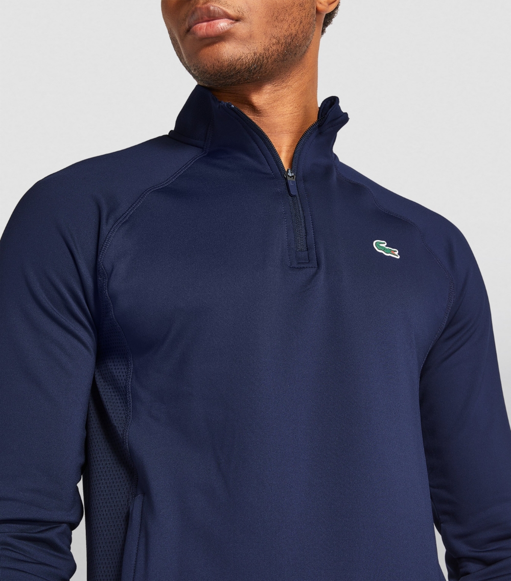 Logo Zip-Up Sweatshirt