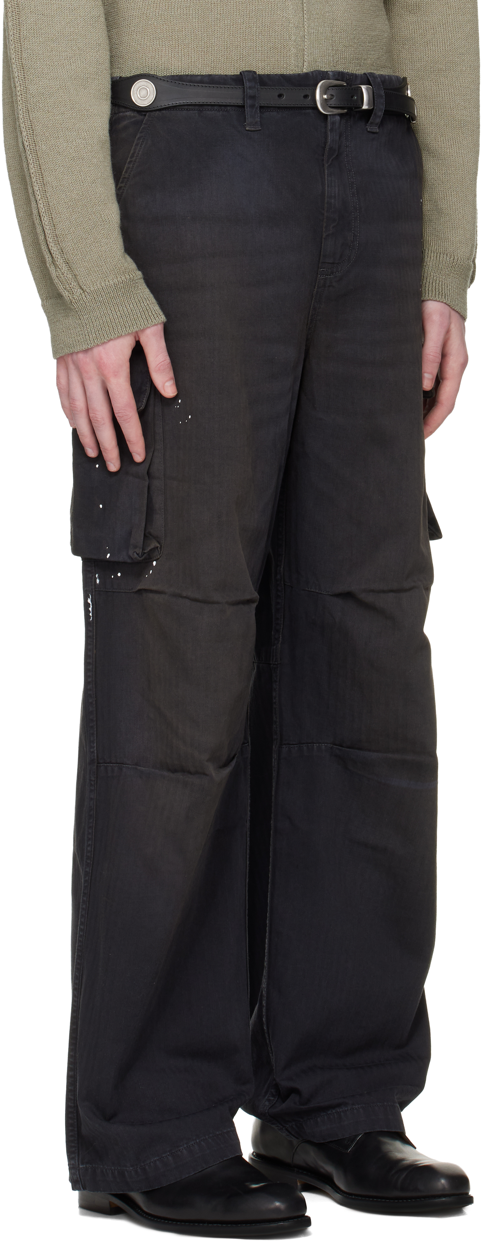 Black Mount Cargo Pants