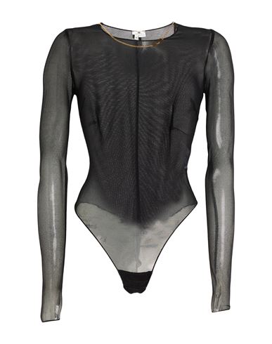 Woman Bodysuit Black Size 6 Polyamide, Elastane