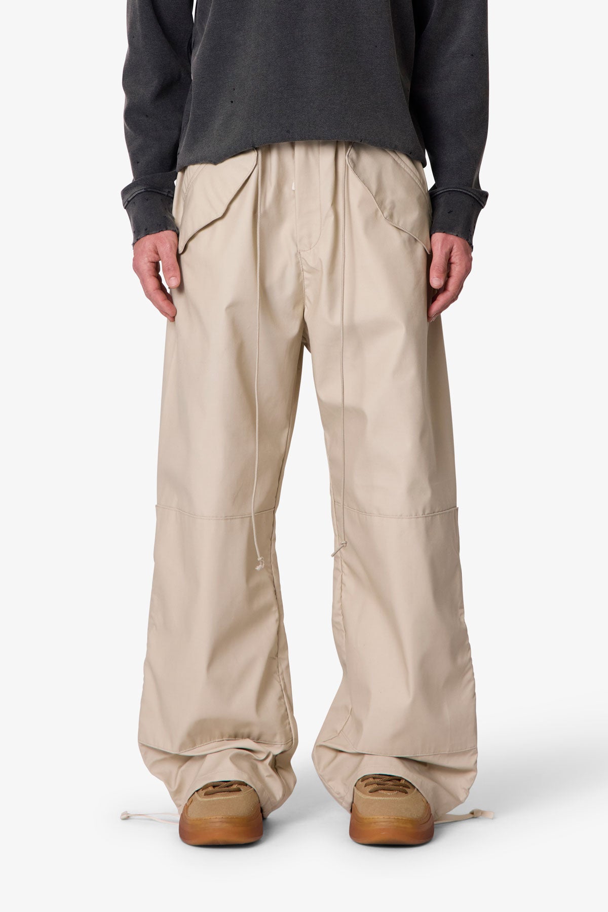 Baggy Military Pants - Off White