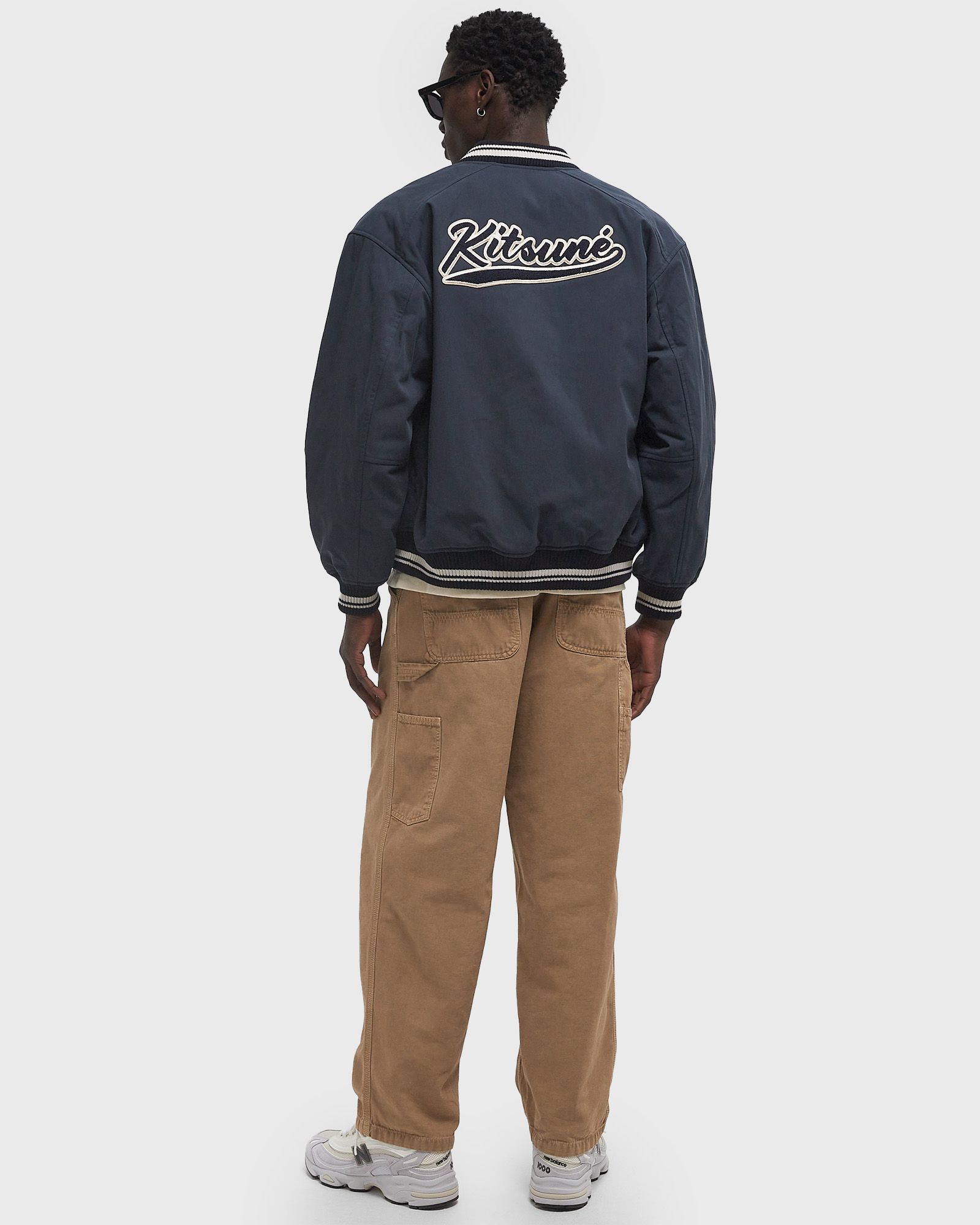TEDDY BLOUSON blue male Bomber Jackets now available at BSTN