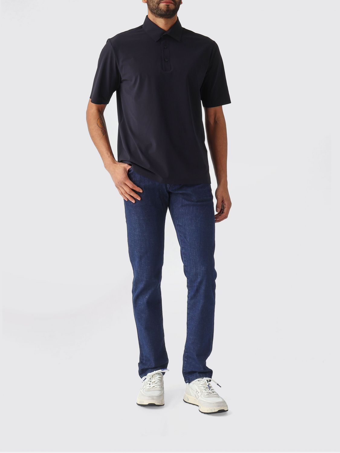 Jeans Men color Denim