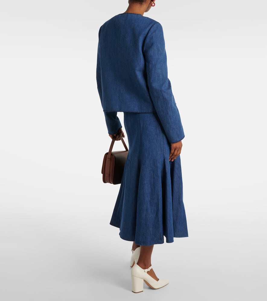 Wyn cotton and linen jacket