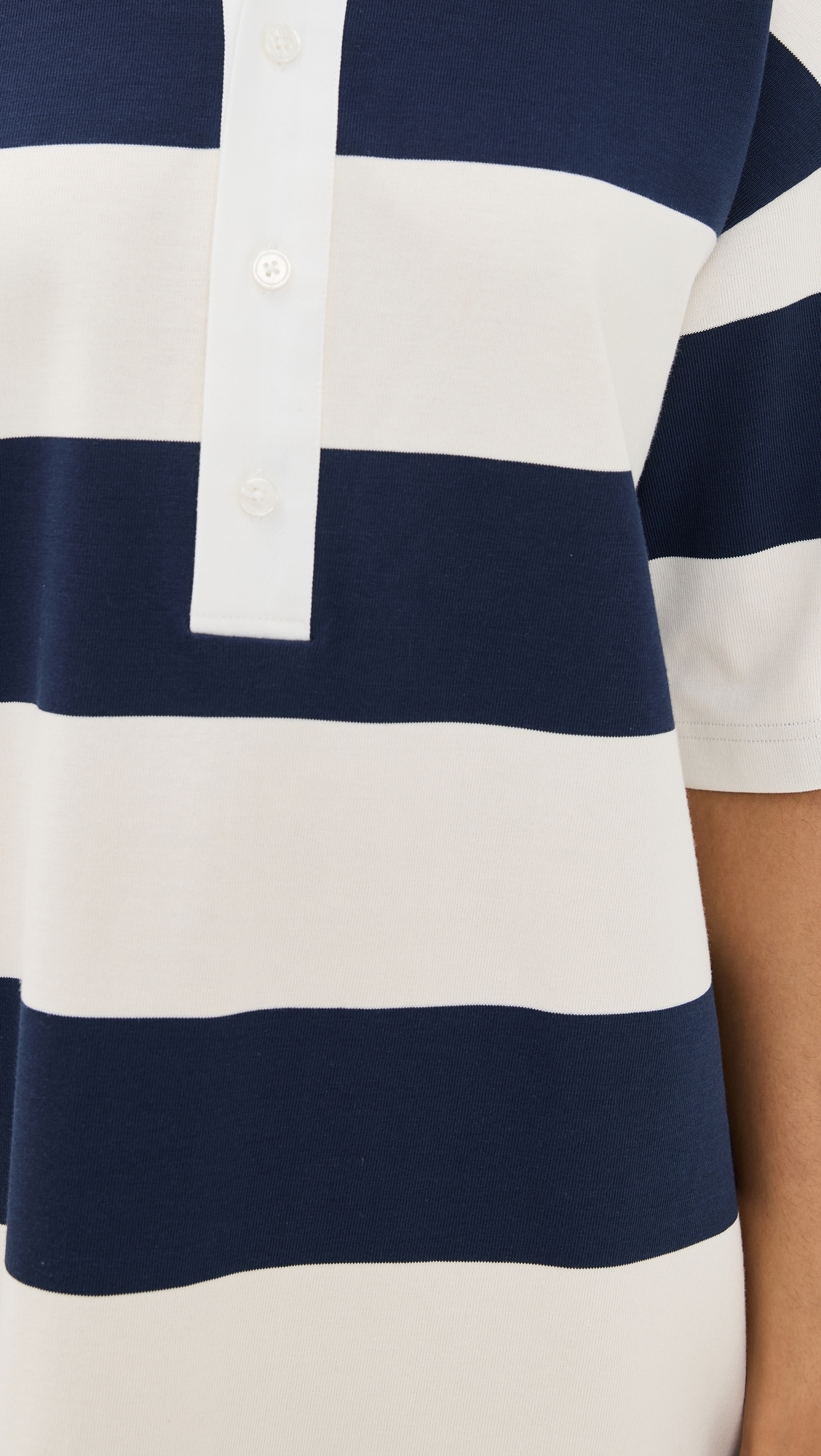 Blair Polo Dress Navy/Ivory