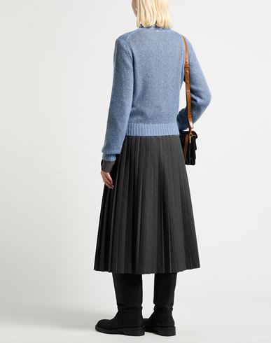 Woman Sweater Slate blue Size M Mohair wool, Polyamide, Wool