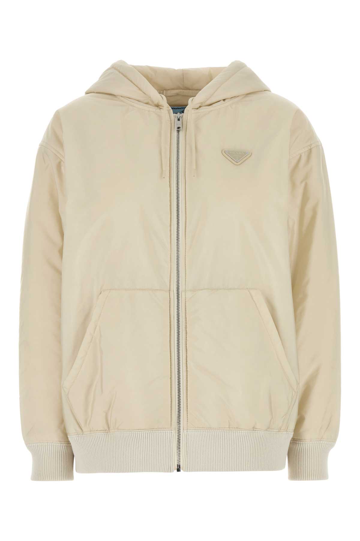 Sand Re-nylon Padded Jacket