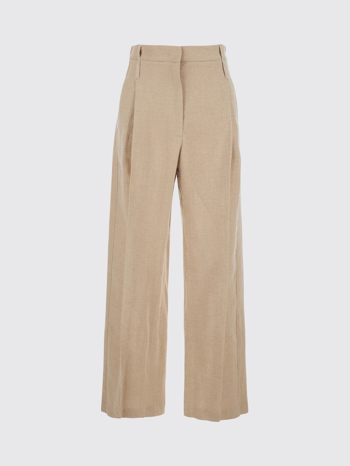 Pants Woman color Beige