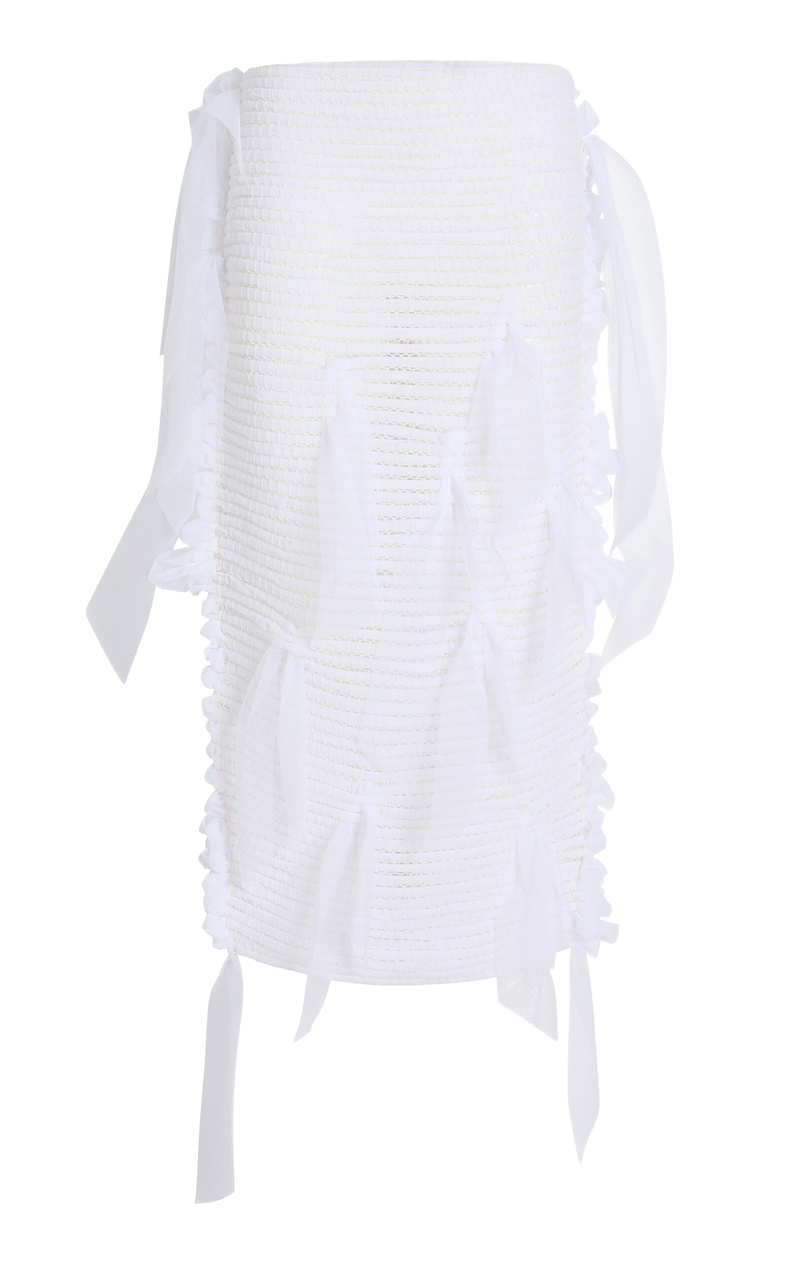 Signe Hand Knitted Tulle Skirt - Moda Operandi