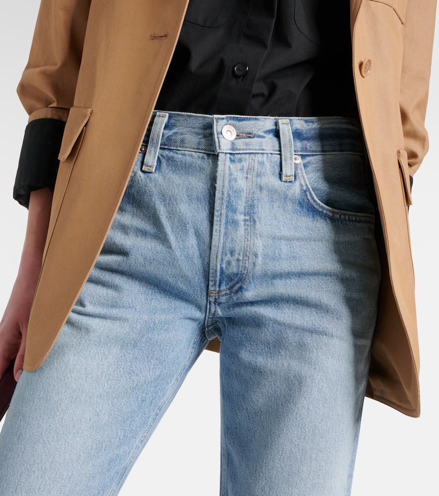 Isla low-rise straight jeans