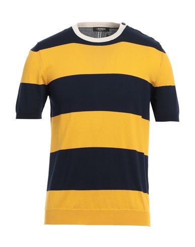 Man Sweater Navy Size 3XL Cotton