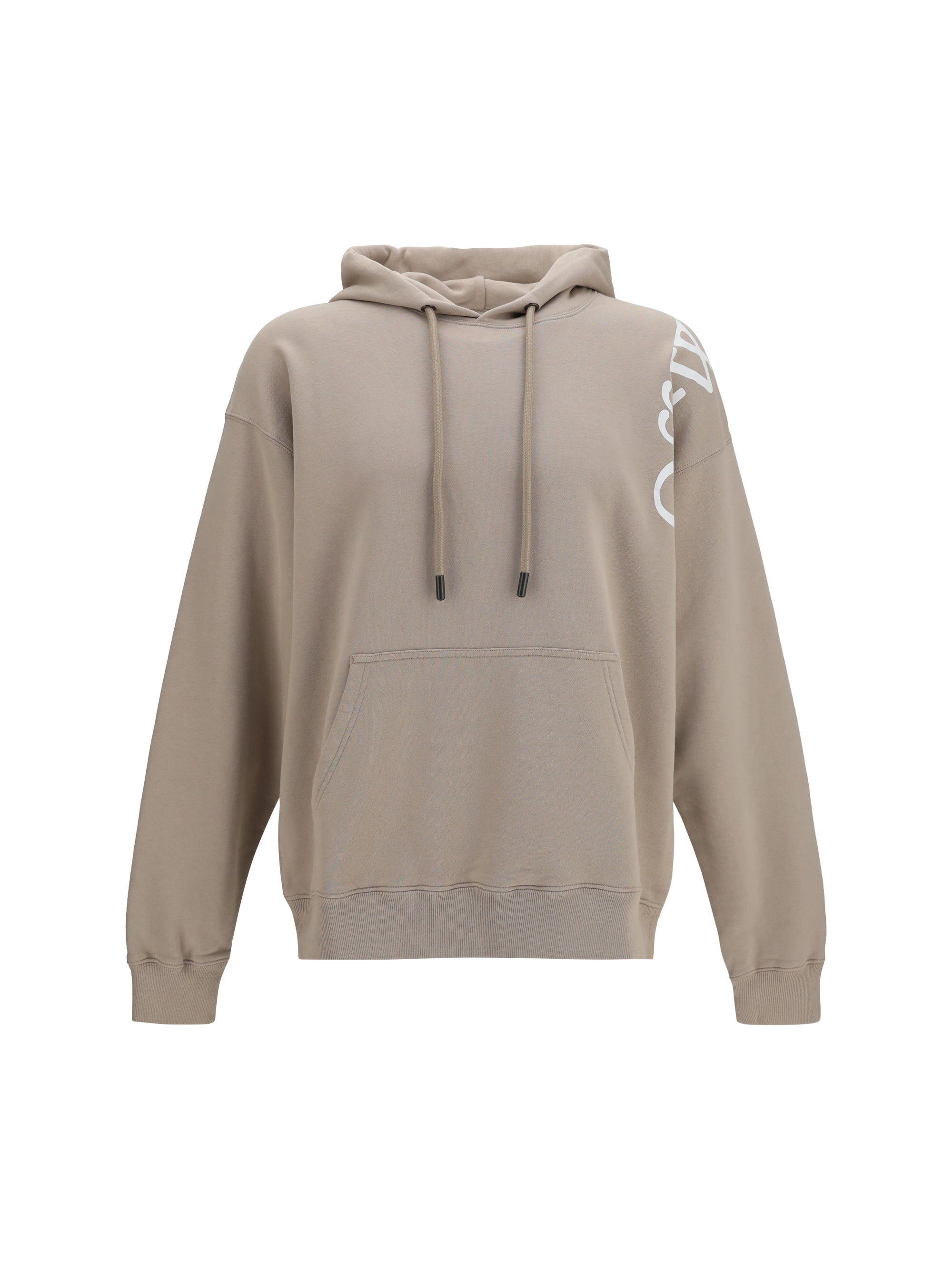Vertical Bookish Hoodie — Beige