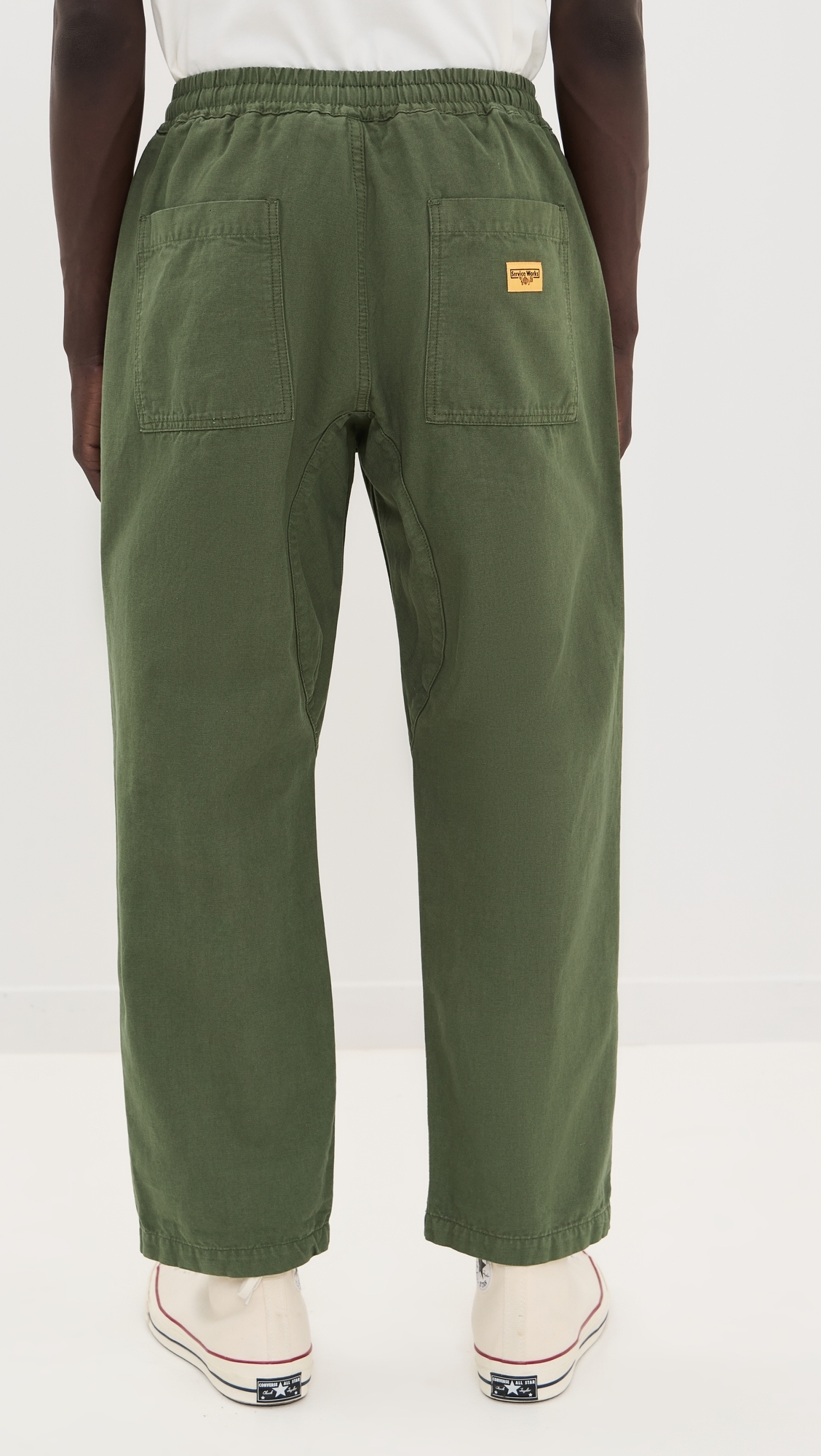 Service Works Classic Canvas Chef Pants Olive
