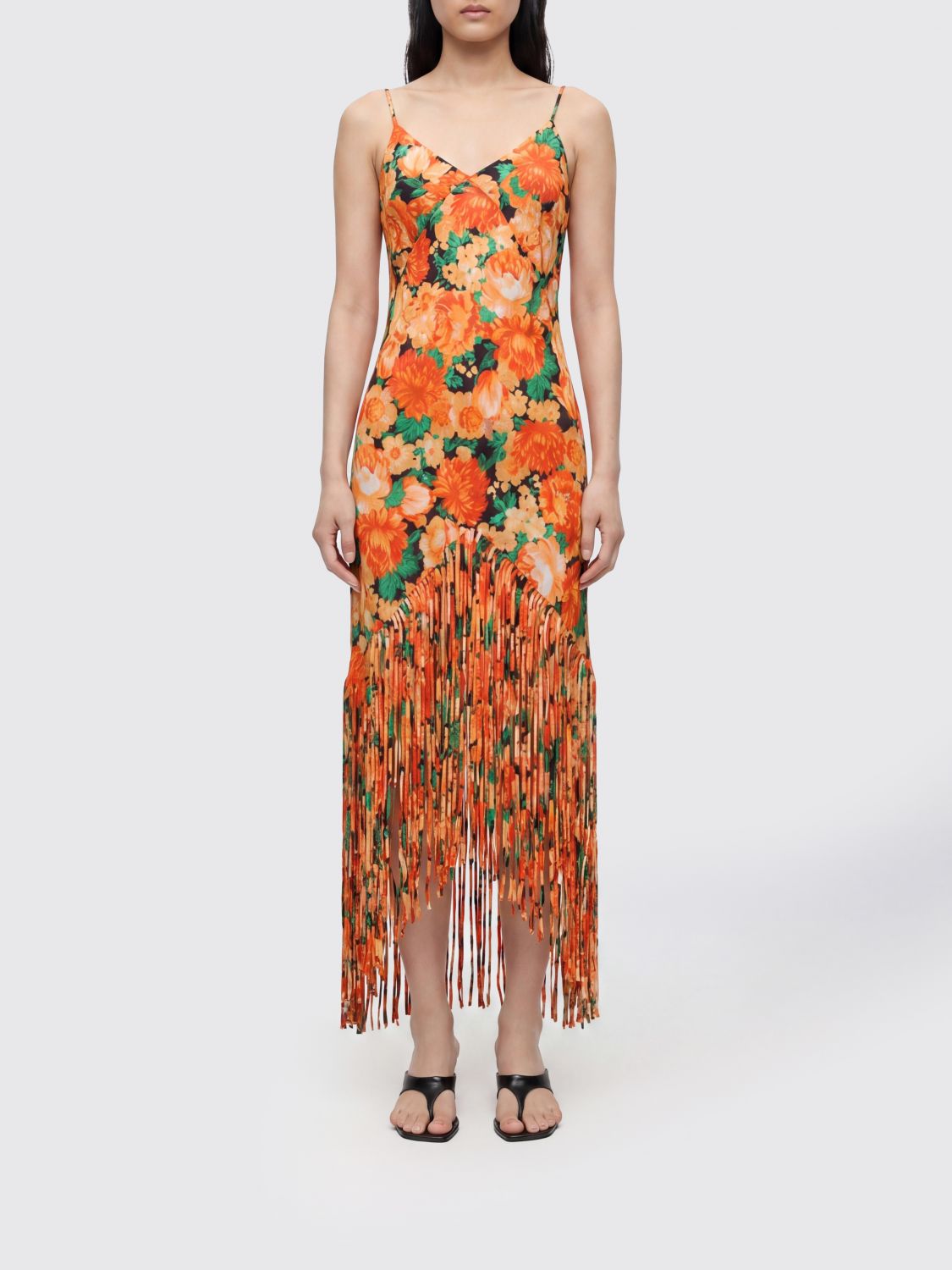 Dress Woman color Orange