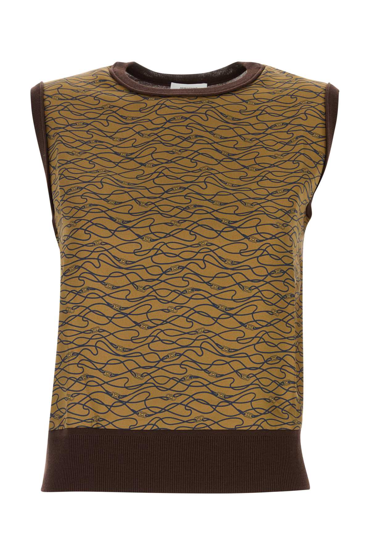 Expresso Sweater Vest — Brown