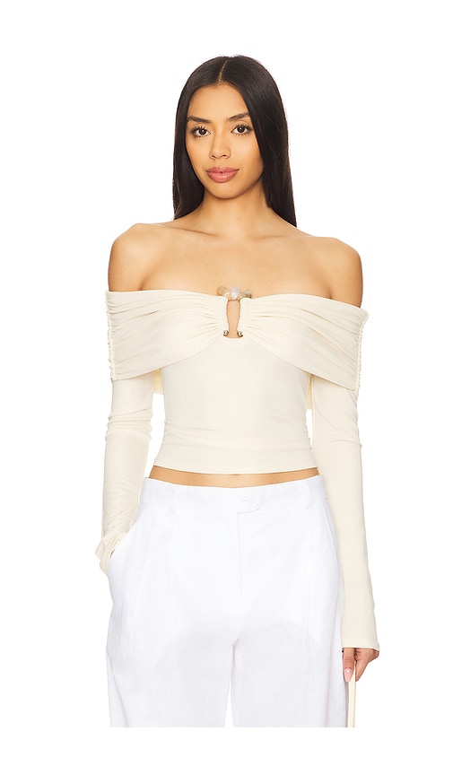 House of Harlow 1960 OBERTEIL BENTLEY in Ivory. Größe XS. Also in L, M, S