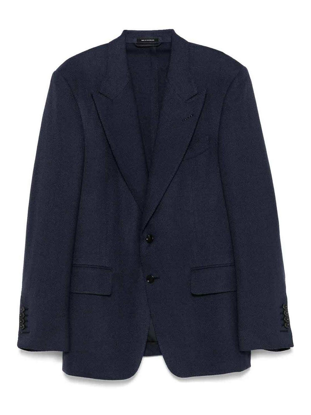 Basket Weave Shelton Wool Jacket