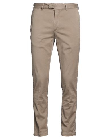 Man Pants Taupe Size 32 Cotton, Elastane