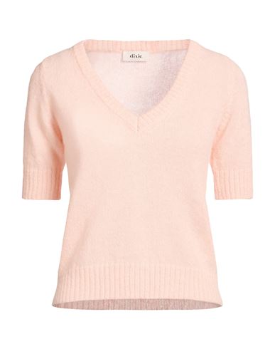 Woman Sweater Light pink Size S Alpaca wool, Nylon