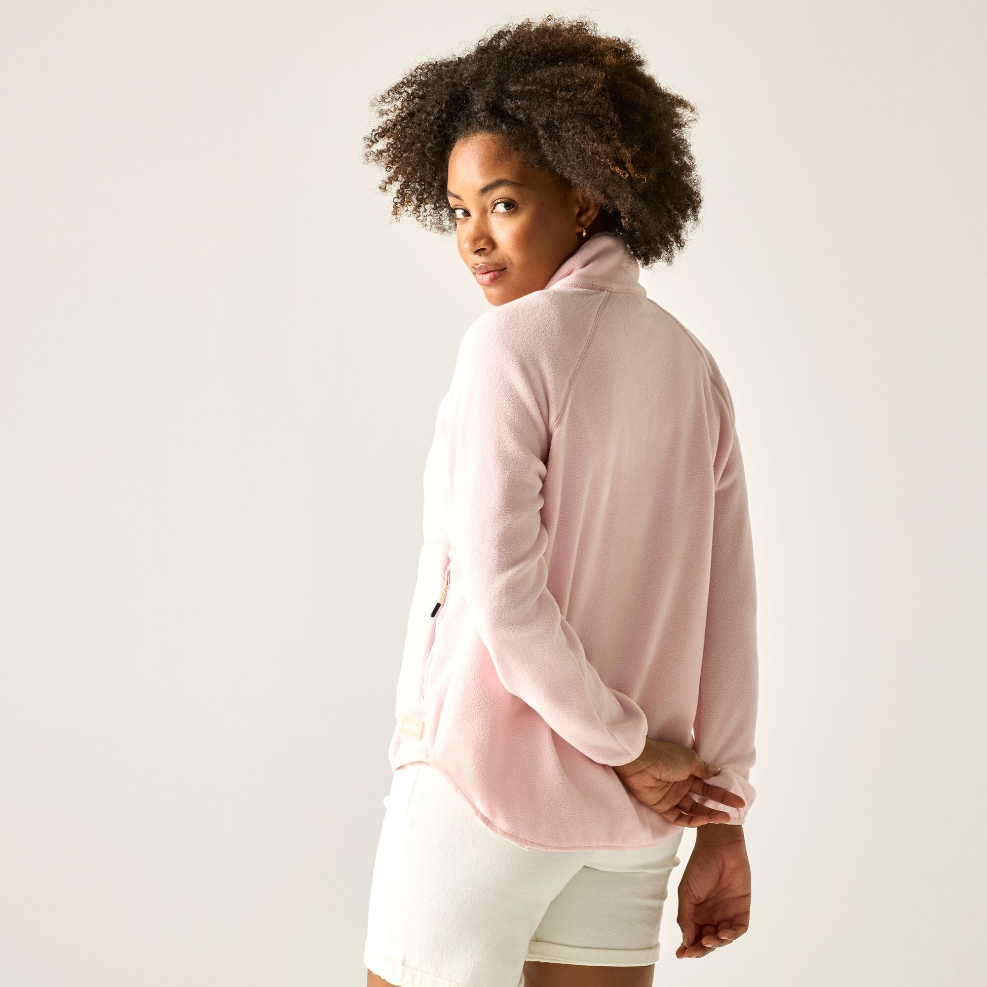 Regatta Women's Frankie Half Zip Insulating Fleece in Pale Pink