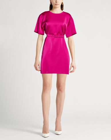 Woman Mini dress Magenta Size 8 Polyester