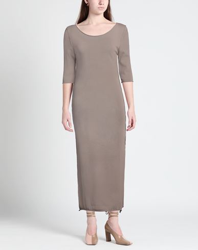 Soallure Woman Midi dress Light brown Size S Viscose, Polyamide