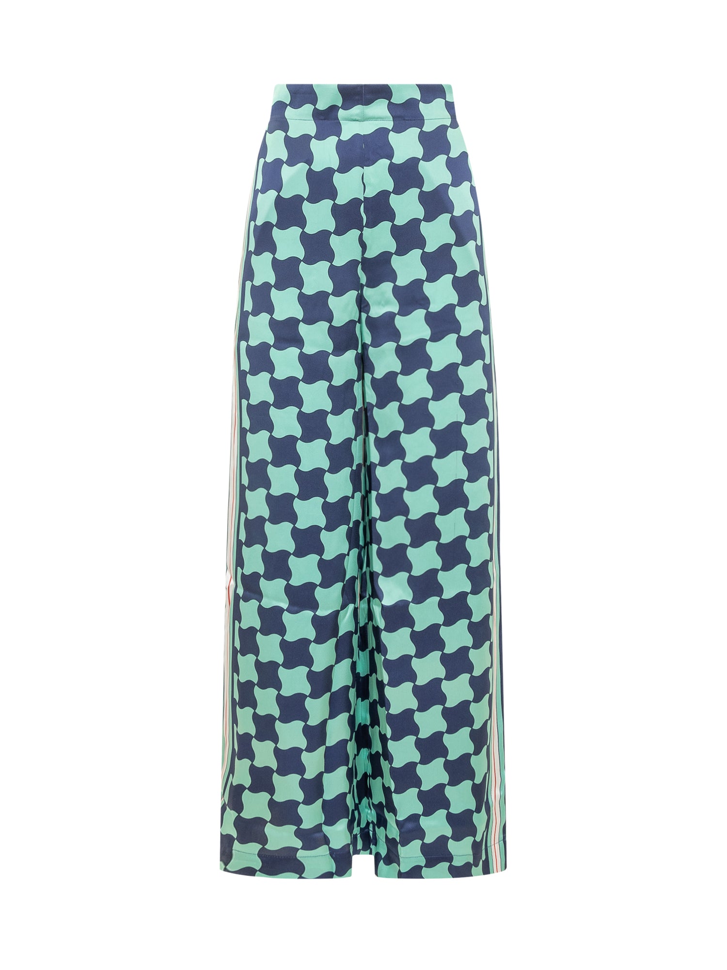 Silk Paintntaloni Trousers