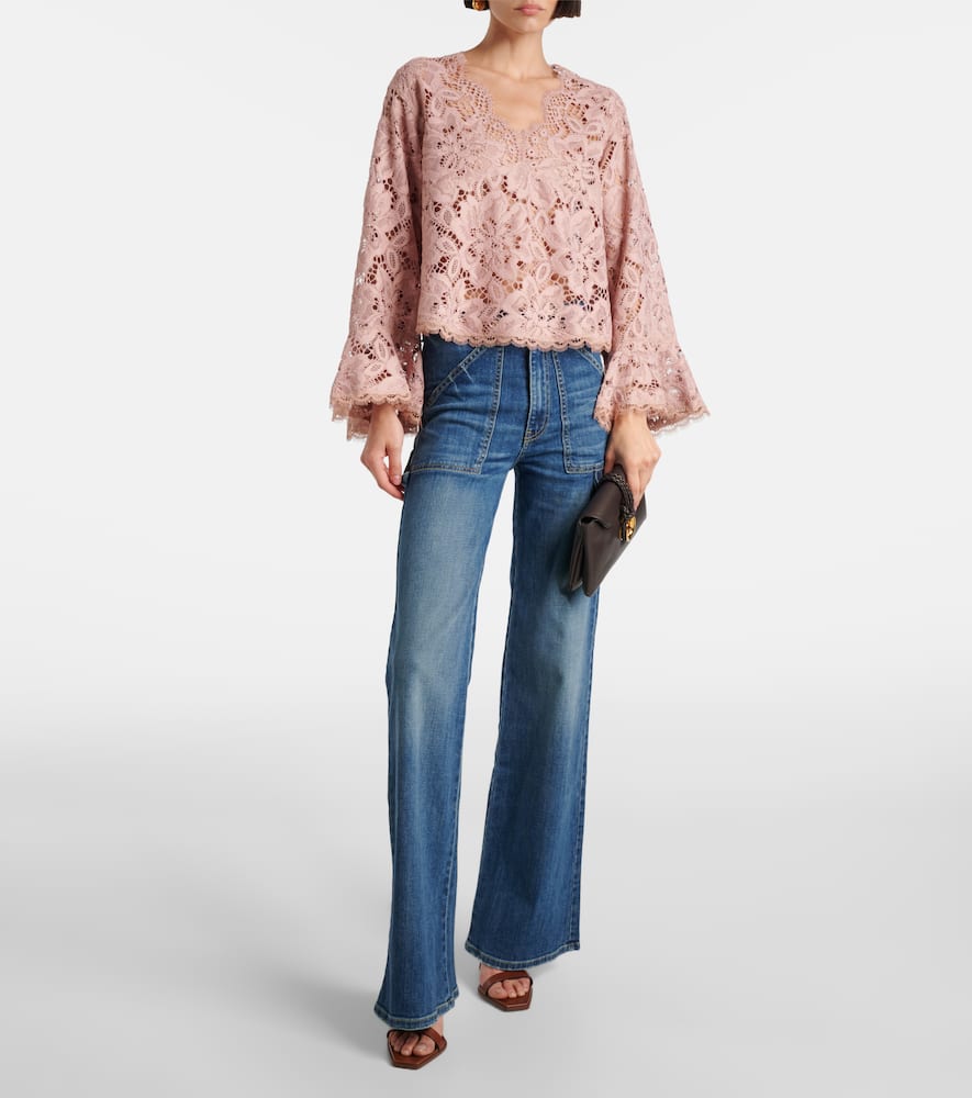 Lacy Dream floral top