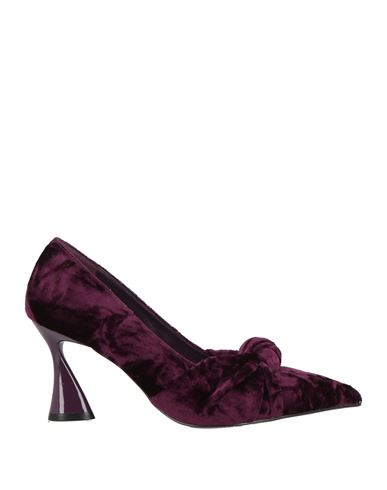 Woman Pumps Purple Size 5 Textile fibers