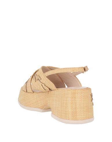 Woman Sandals Sand Size 10 Natural raffia