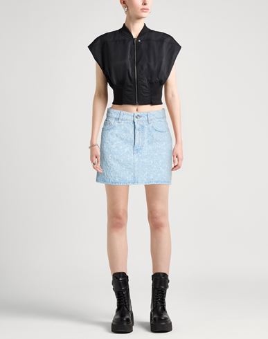 Woman Denim skirt Blue Size 6 Cotton