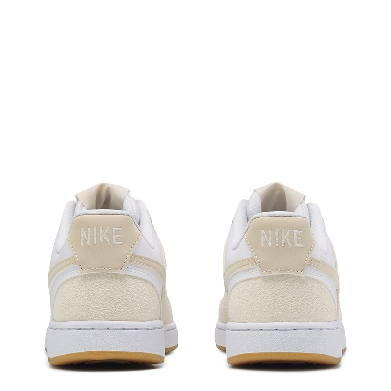 Women's Court Vision Low Sneakers (Ivory/Brown/White)