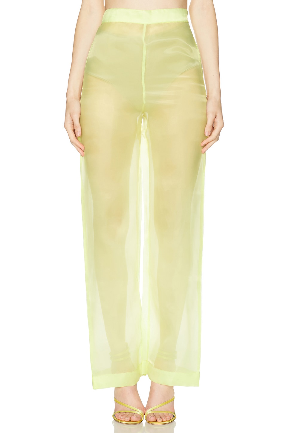 Marlies Grace Flora Pant in Yellow - Yellow. M also in