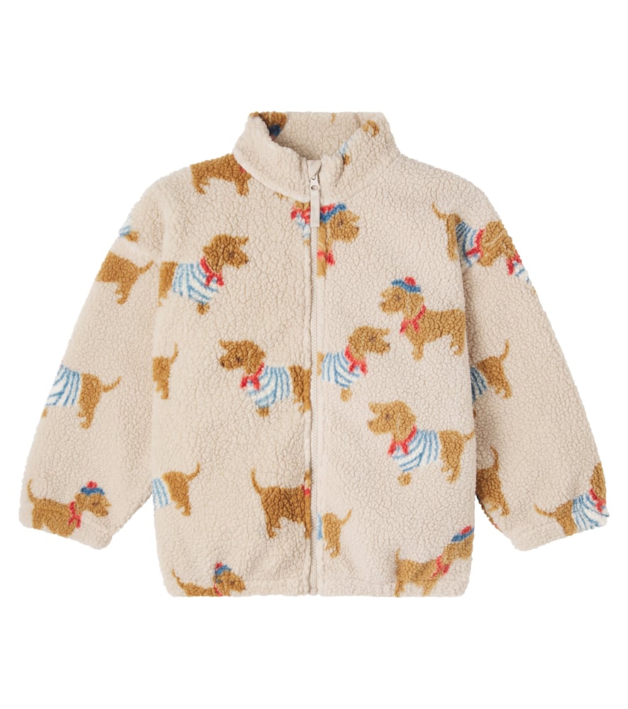 Konges Sløjd Jody printed fleece jacket