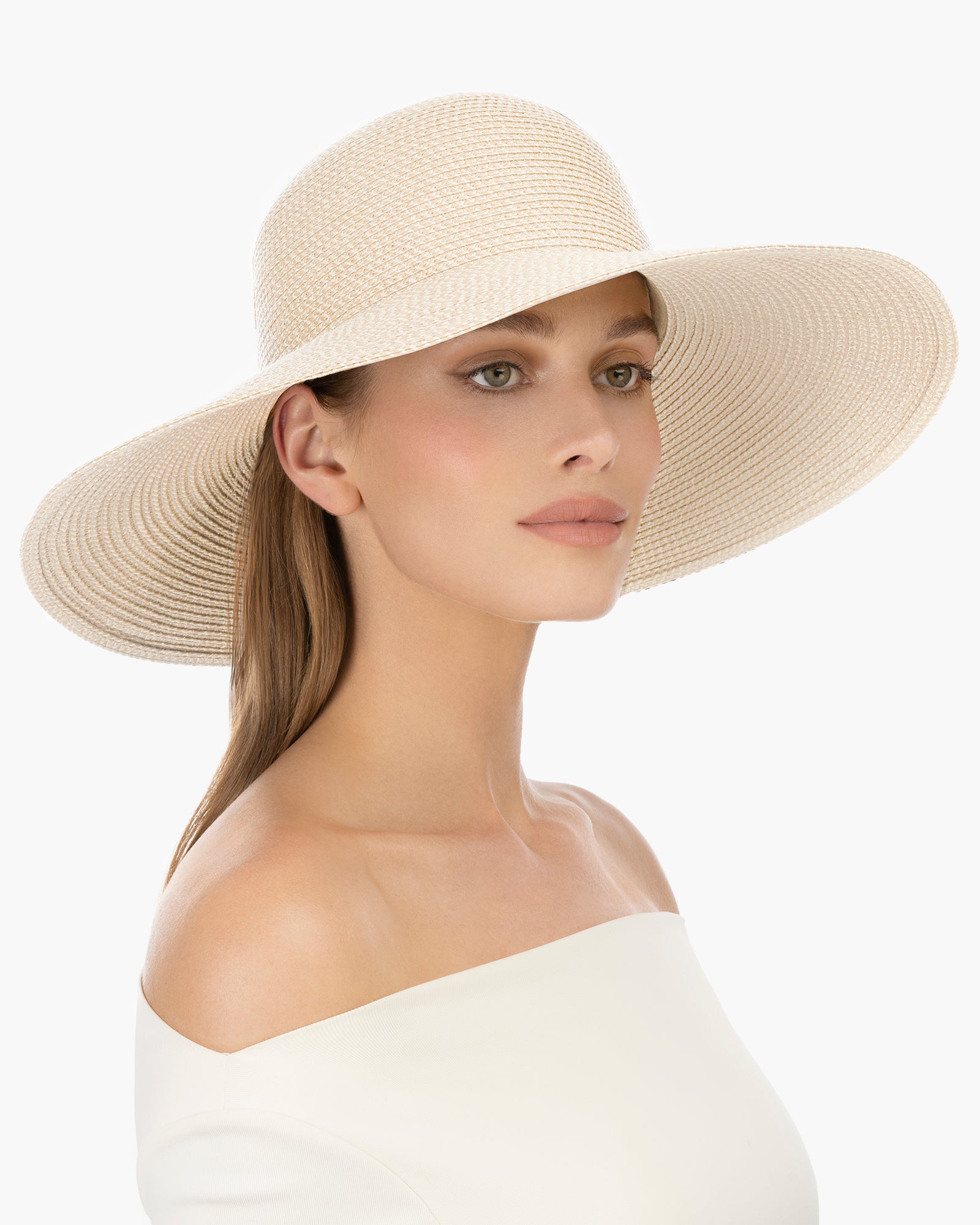 OriginalCream Bella Packable Sun Hat for Women, 50+ UPF Protection, Soft & Lightweight, Elasticized Inner Band