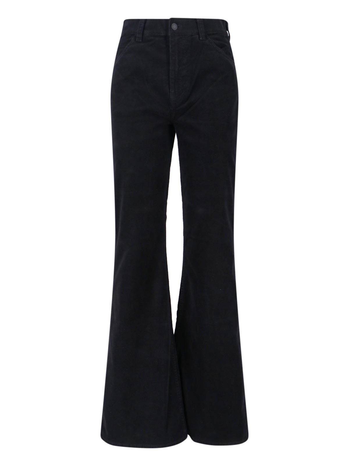 Tapered Cotton-Blend Trousers